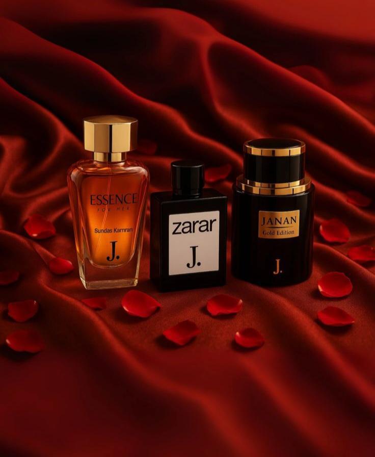 3 in 1 JANAN, Essence & Zarar By Junaid Jamshed