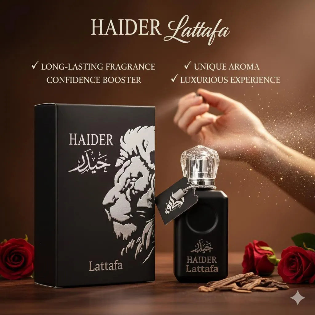 HAIDER Lattafa : Long-Lasting Luxury Scent
