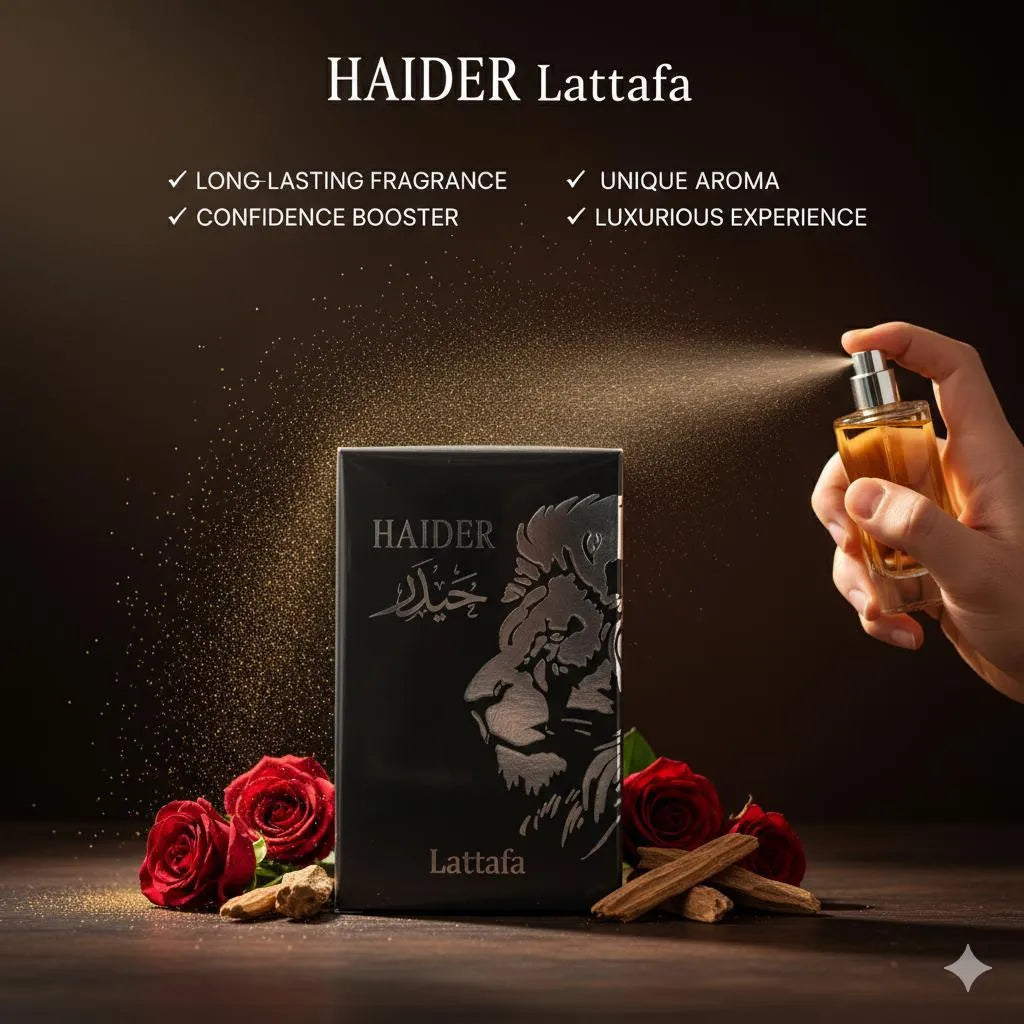 HAIDER Lattafa : Long-Lasting Luxury Scent